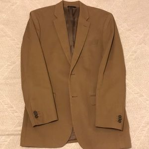 Men’s Banana Republic camel blazer